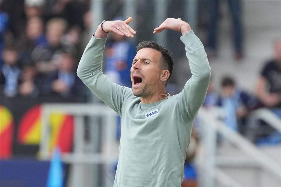 Gastiert mit dem KSC in Kaiserslautern: Christian EichnerMarc Schüler/dpa