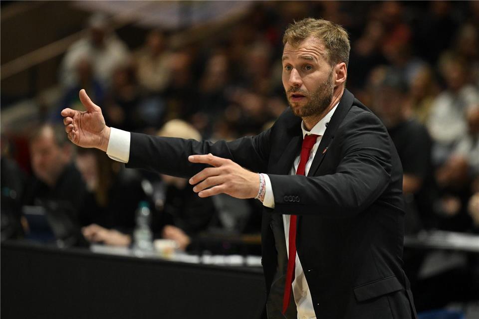 Gavel und Bamberg machen den ersten Schritt in den Playoffs. (Archivbild)Swen Pförtner/dpa