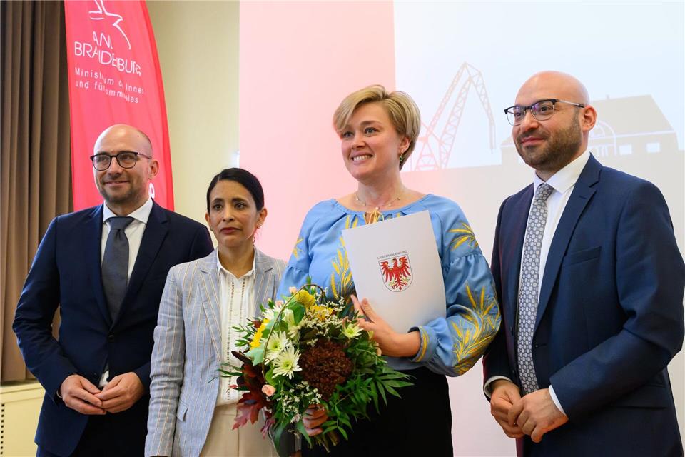 Vier Projekte und Personen für Integration geehrt Geehrt werden Einzelpersonen sowie Initiativen.Patrick Pleul/dpa