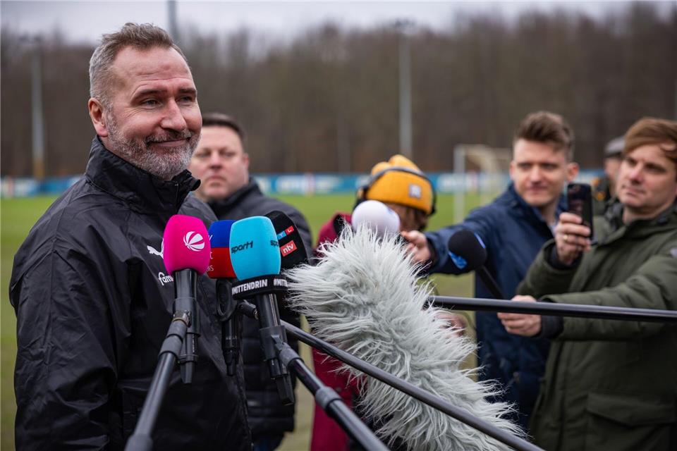 Gefragter Mann: Holstein Kiels neuer Cheftrainer Tim Walter. Ulrich Perrey/dpa