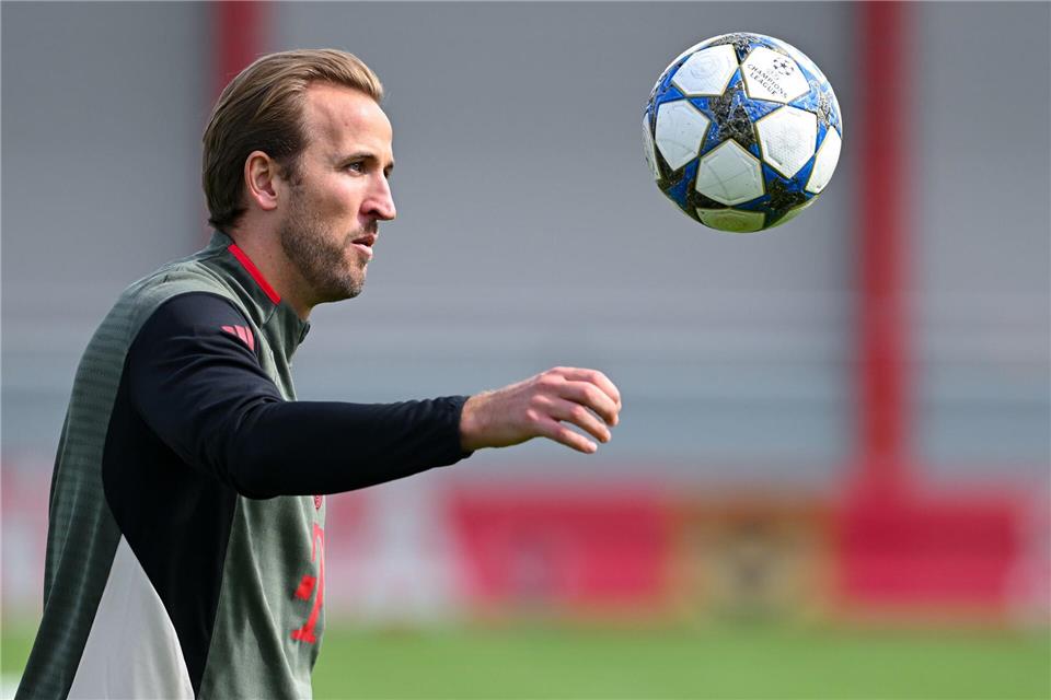 Gegen Chelsea im Fokus: Bayern-Torjäger Harry Kane.Sven Hoppe/dpa