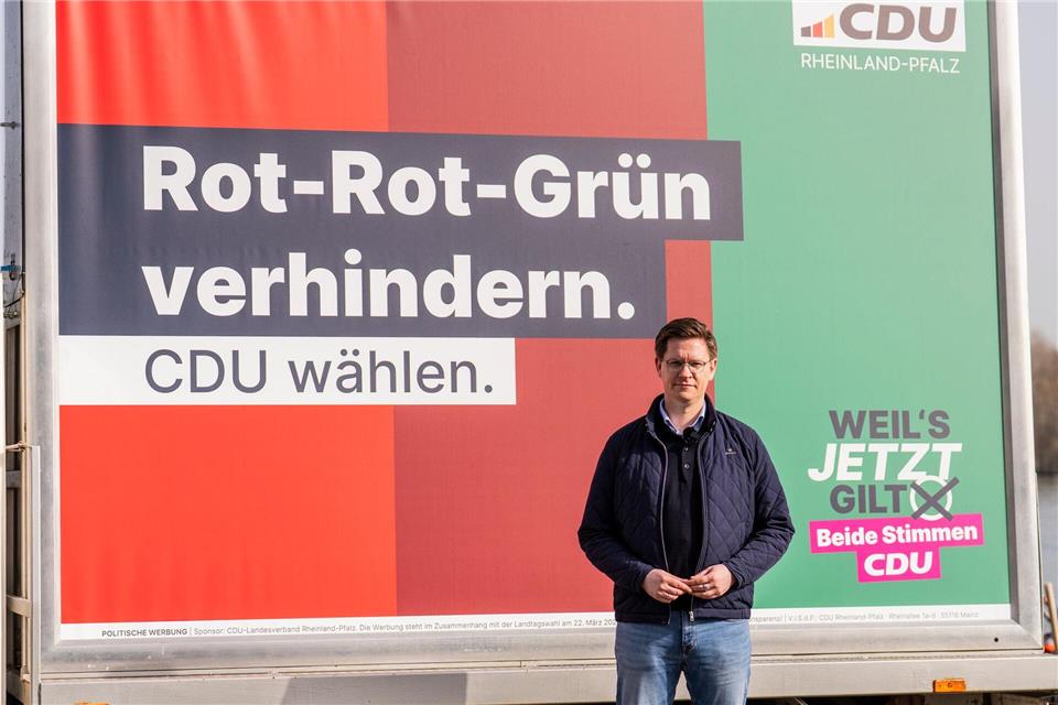 Gegen Ende warnte die CDU in einer Kampagne vor einem jedoch äußerst unwahrscheinlichen Bündnis aus SPD, Grünen und Linken. (Archivbild)Andreas Arnold/dpa