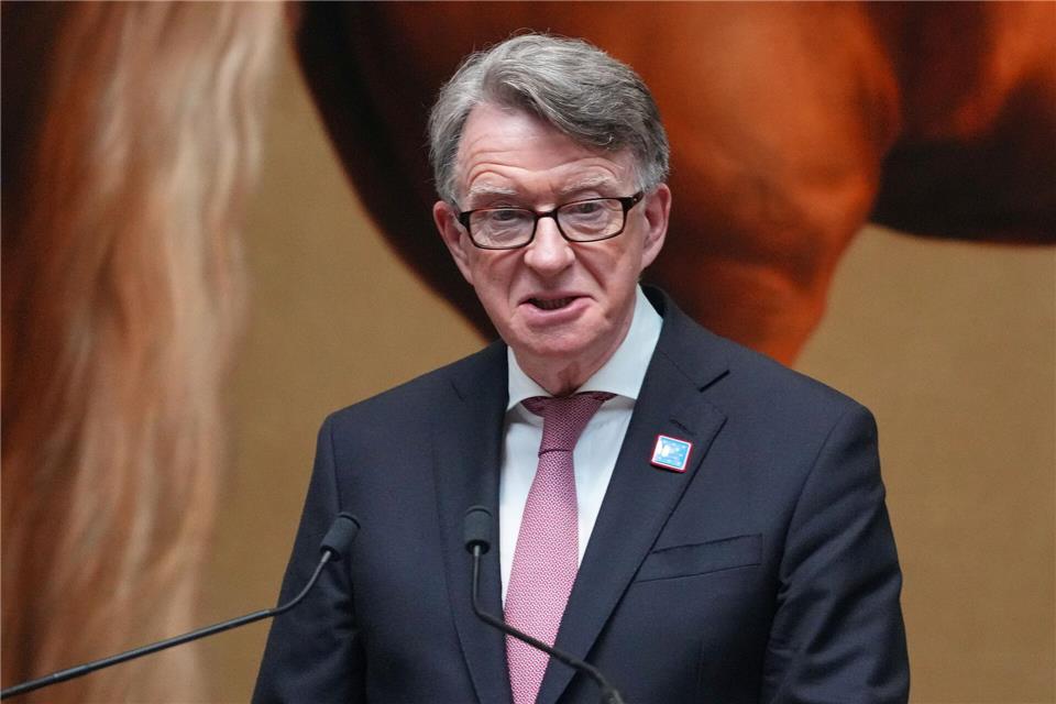 Gegen Peter Mandelson ermittelt die britische Polizei. (Archivbild)Kirsty Wigglesworth/AP/dpa