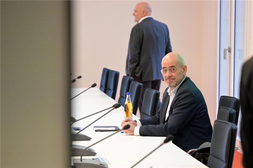 Gegen den BSW-Fraktionsvorsitzenden im Landtag von Brandenburg, Niels-Olaf Lüders, wurde ein Misstrauensantrag gestellt.Michael Bahlo/dpa