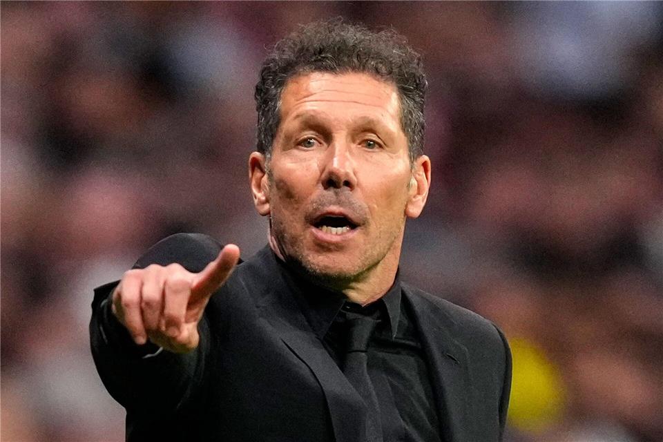 Geht Diego Simeone bald neue Wege? (Archivbild)Jose Breton/AP/dpa