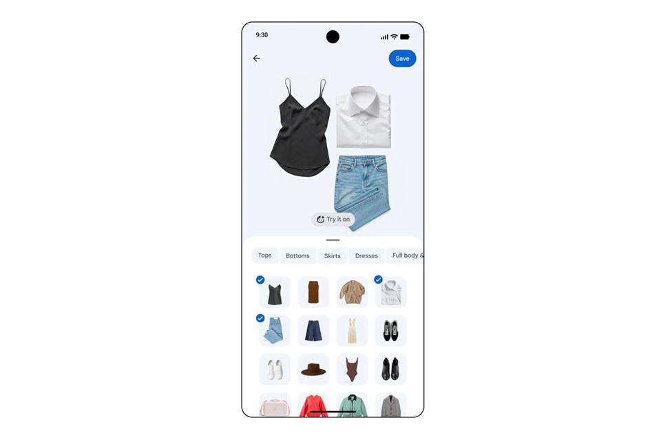 Geht auch unterwegs: Outfits zusammenstellen mit der kommenden Kleiderschrank-Funktion von Google Fotos.Google LLC/dpa-tmn