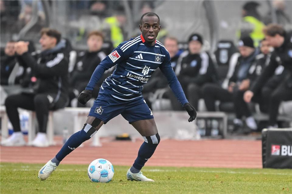 Geht weiter für den HSV auf Torejagd: Jean-Luc DompéHarry Langer/dpa