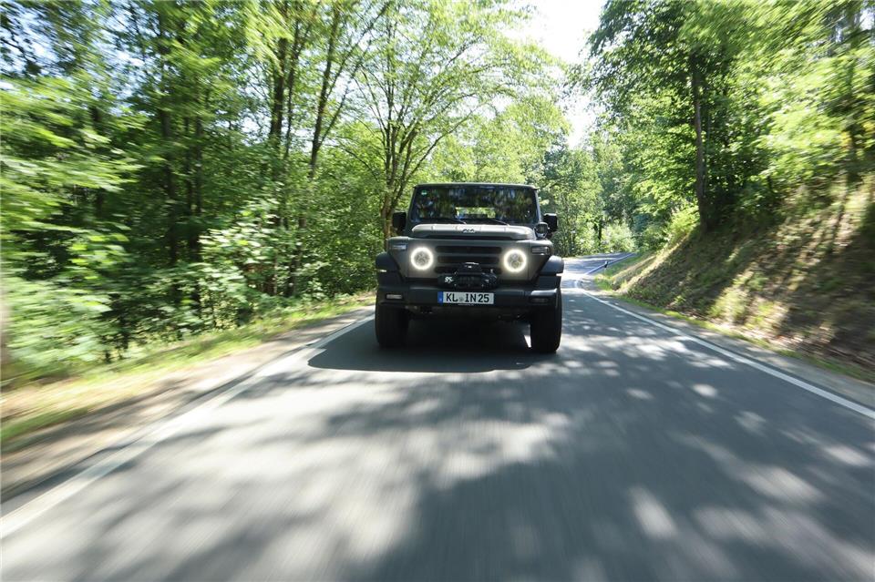 Geländewagen mit Allradantrieb: Importeur Indimo verkauft den BAW 212 zu Preisen ab 41.850 Euro erstmals offiziell in Deutschland.Thomas Geiger/dpa-tmn