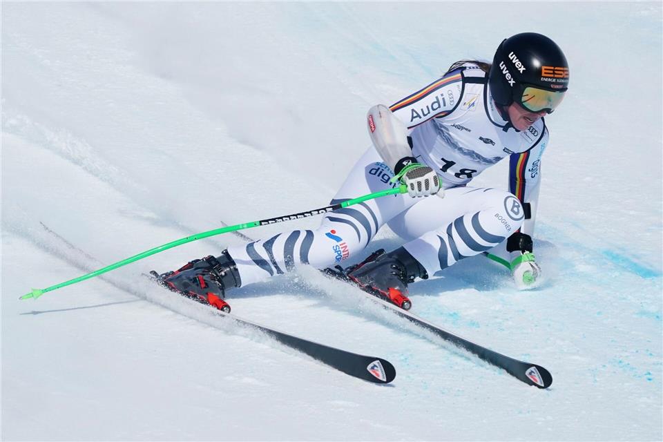 Gelungene Generalprobe: Kira Weidle-Winkelmann wurde Fünfte.Pier Marco Tacca/AP/dpa