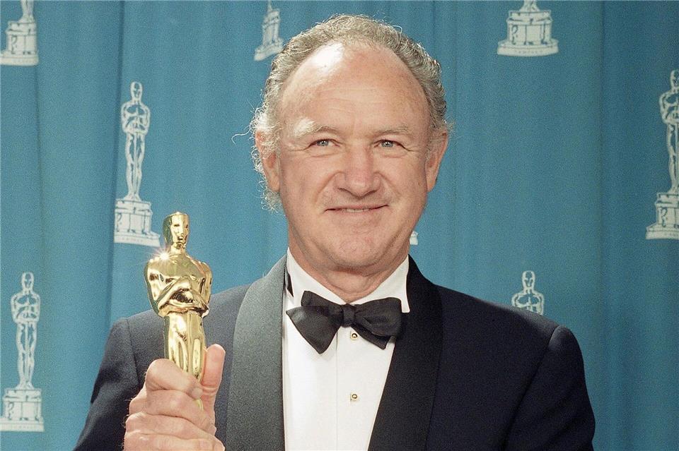 Gene Hackman erhielt in seiner Karriere viele Preise, darunter zwei Oscars. (Archivfoto)Uncredited/AP/dpa