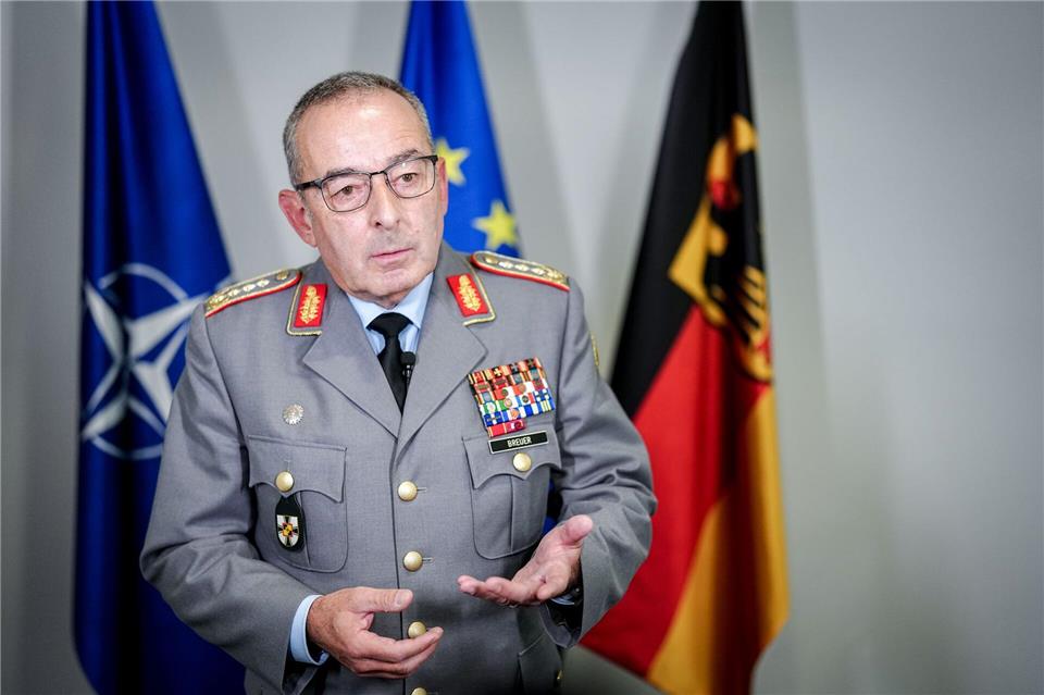 Generalinspekteur Carsten BreuerKay Nietfeld/dpa