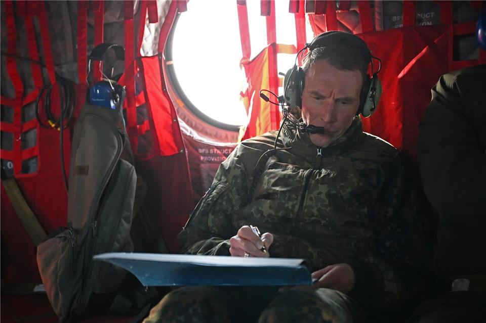 Generalleutnant Christian Freuding ist für die Einsatzbereitschaft des Heeres verantwortlich. (Archivbild)Markus Lenhardt/dpa