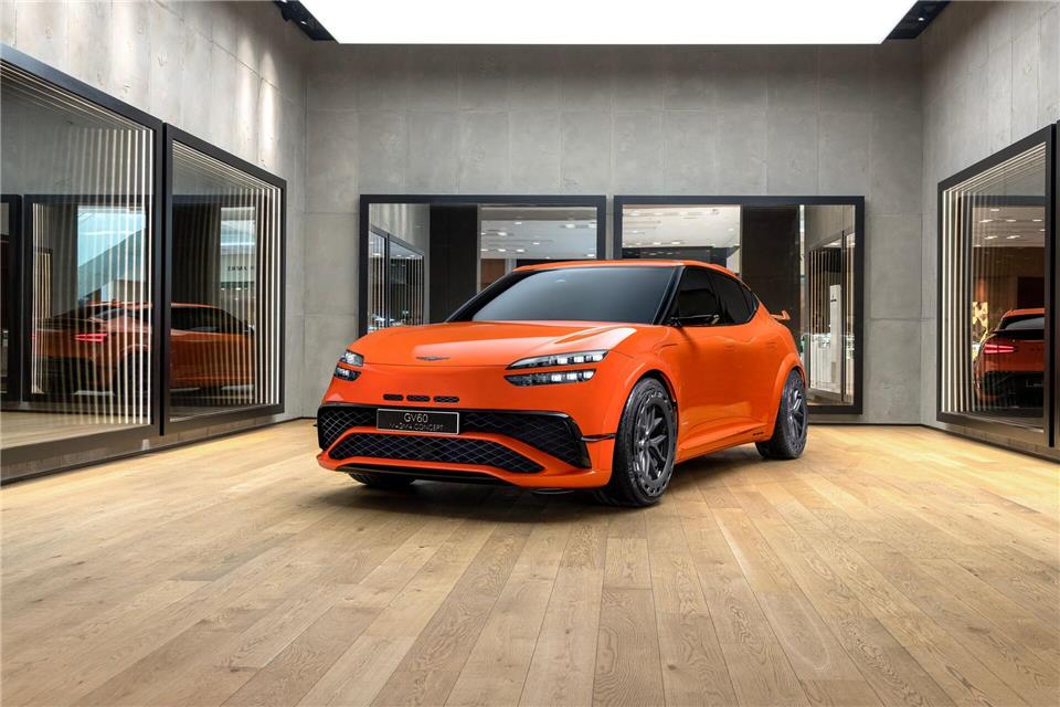 Genesis bringt mit dem GV60 Magma erstmals eine sportliche Modellreihe an den Start: Leistung und Dynamik stehen im Mittelpunkt.Richard Parsons/Genesis/dpa-tmn