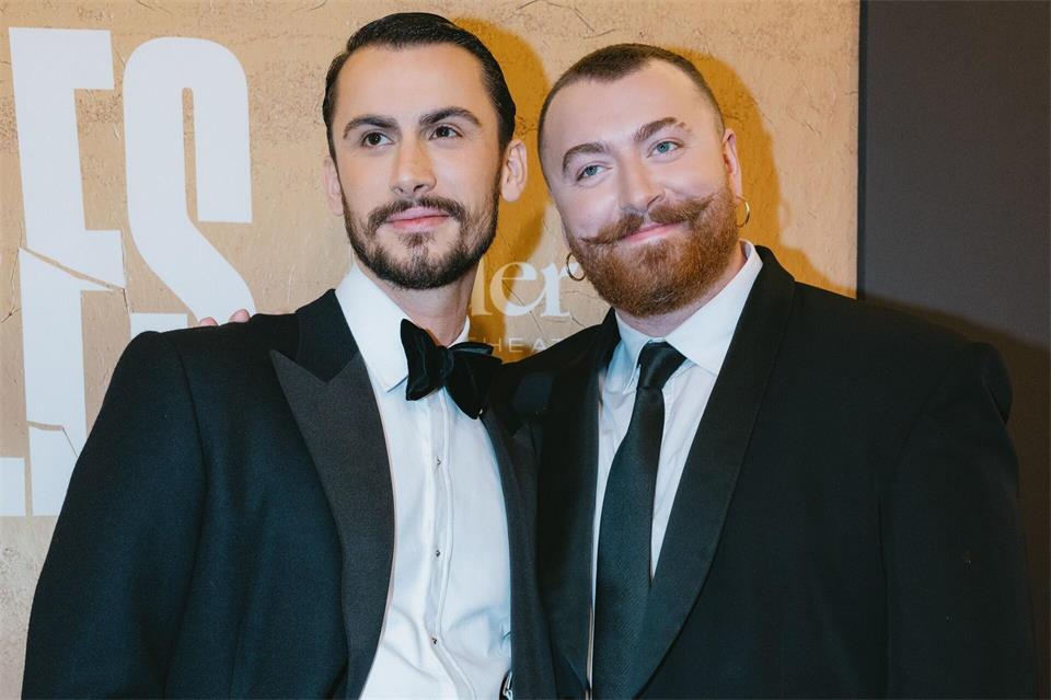 Genießen in New York gemütliche Abende daheim: Sam Smith und Partner Christian CowanDinara Khairova/Photo Image Press via ZUMA Press/dpa