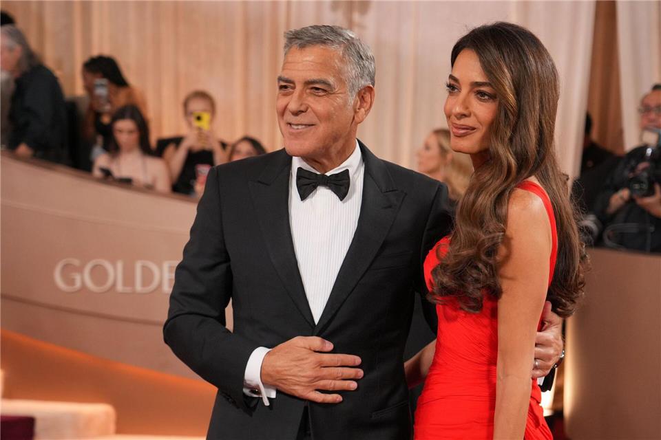 George und Amal Clooney leben mit ihren Zwillingen einen Teil des Jahres in der südfranzösischen Provence. (Archivbild)Jordan Strauss/Invision/dpa