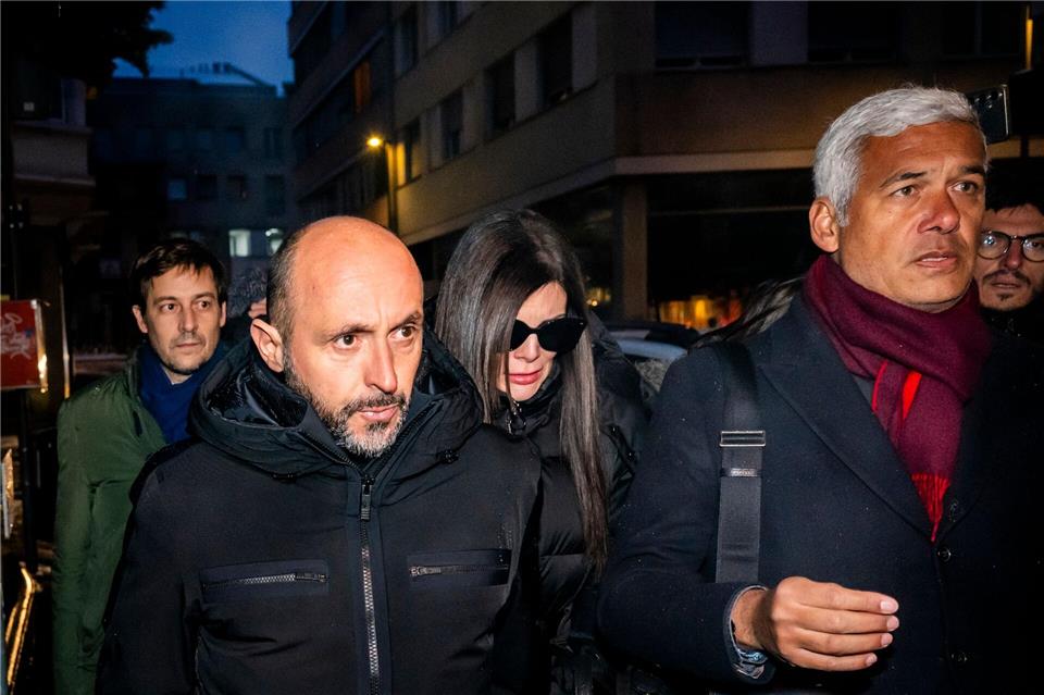 Gericht verhängt auch gegen Jessica Moretti Sicherheitsmaßnahmen.Jean-Christophe Bott/KEYSTONE/dpa