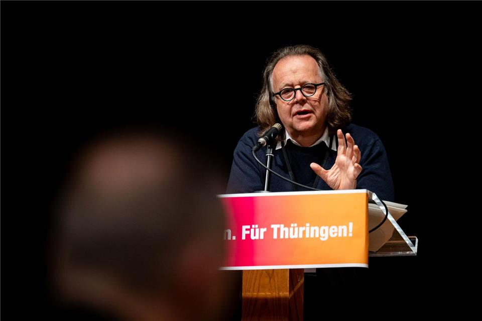 Gernot Süßmuth, Co-Vorsitzender des BSW Thüringen. (Archivbild) Jacob Schröter/dpa