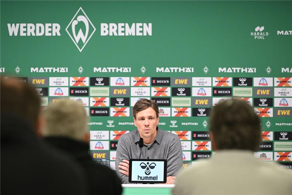 Geschäftsführer Clemens Fritz von Werder Bremen.Carmen Jaspersen/dpa