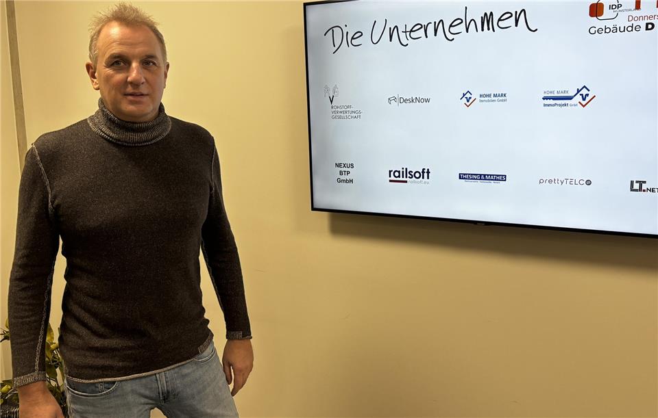 Geschäftsführer Olaf Lange von der RVG ist ins IDPM gezogen.