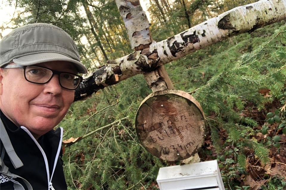 Geschafft: Der Tannenbülten war ein Ziel bei der Wanderung. 