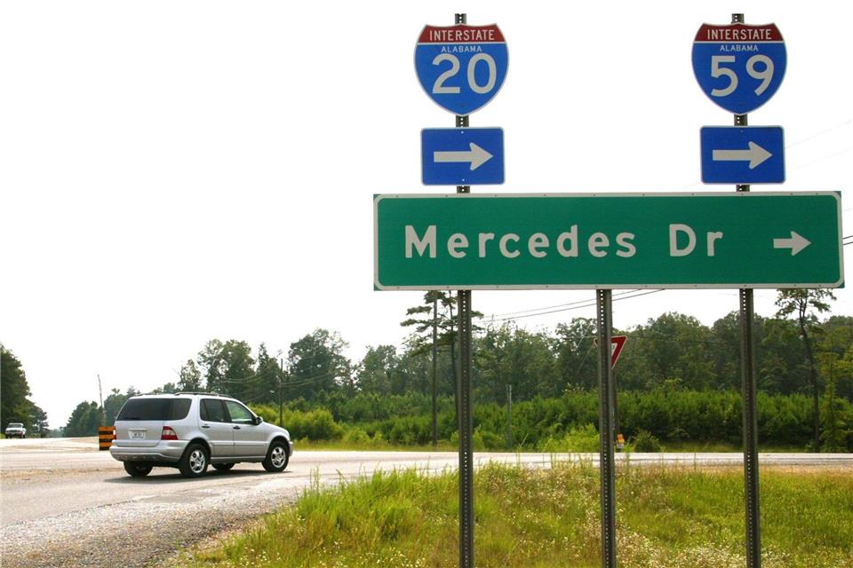 Gewerkschaften werfen Mercedes im Umgang mit ihnen im US-Werk in Tuscaloosa Verfehlungen vor. (Archivbild)Harry Melchert/dpa