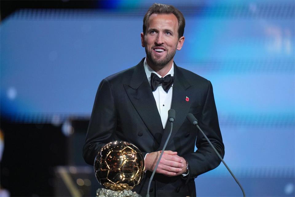 Gewinner des Ballon d’Or: Bayern-Stürmer Harry Kane.Kin Cheung/AP/dpa