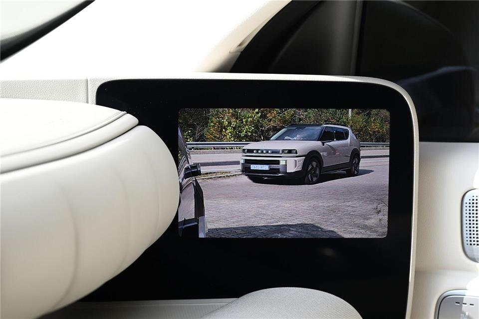 Gewöhnungsbedürftig: Die elektrischen Außenspiegel im Nexo.Hyundai/dpa-tmn