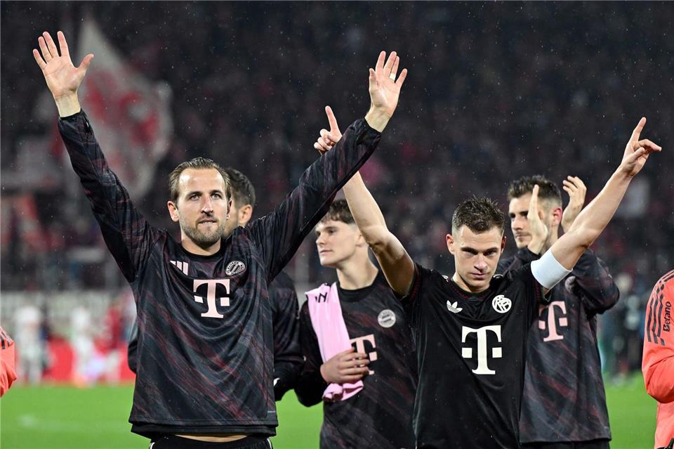 Gewohntes Bild: Derzeit jubeln nur die BayernFederico Gambarini/dpa