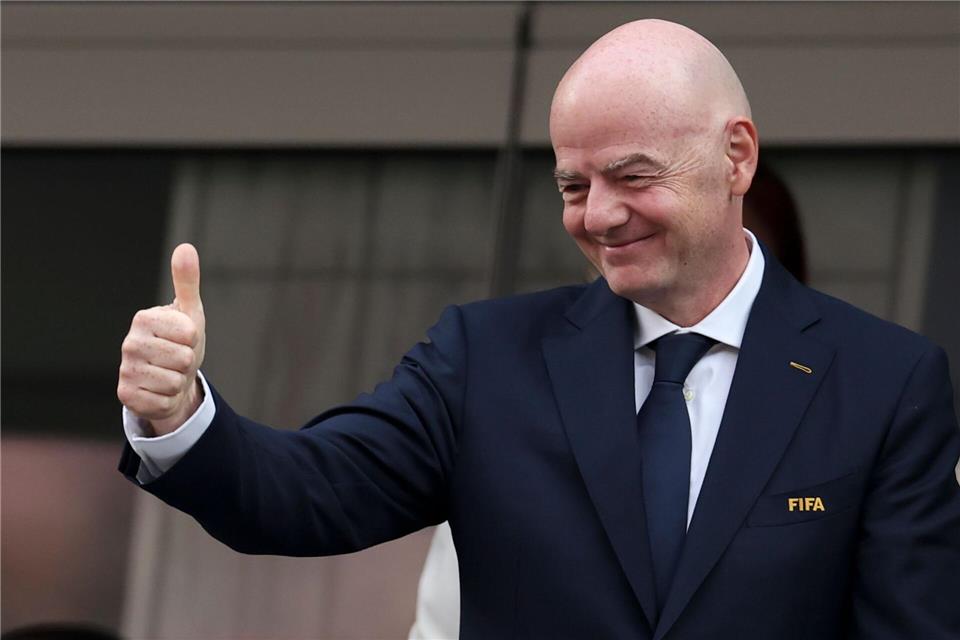 Gianni Infantino äußerte sich positiv zu den Pausen.Bai Xuefei/XinHua/dpa