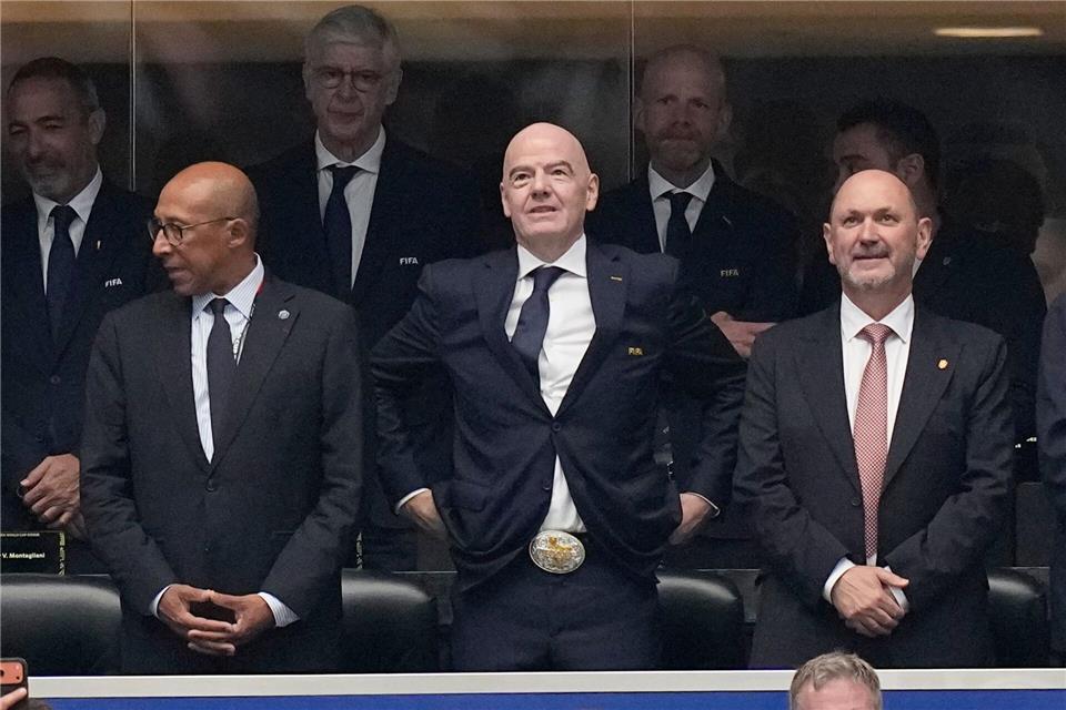 Gianni Infantino in Dallas. (Archivbild)Ashley Landis/AP/dpa