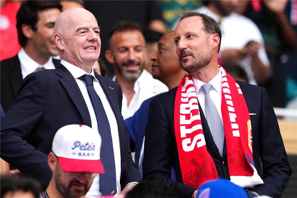 Gianni Infantino in Miami. (Archivbild)Martin Rickett/PA Wire/dpa