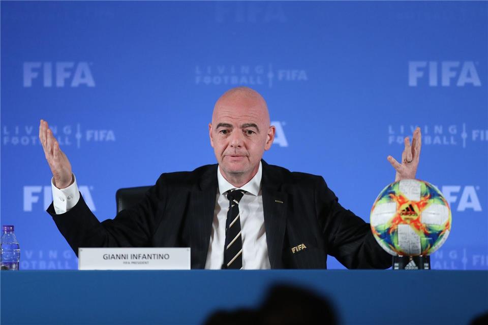 Gianni Infantino ist die treibende Kraft hinter der Reform der Club-WM.Ding Ting/Xinhua/dpa