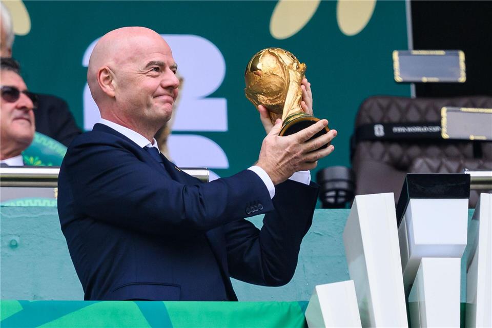 Gianni Infantino will möglichst viele WM-Spiele sehen. (Archivbild)Tom Weller/dpa
