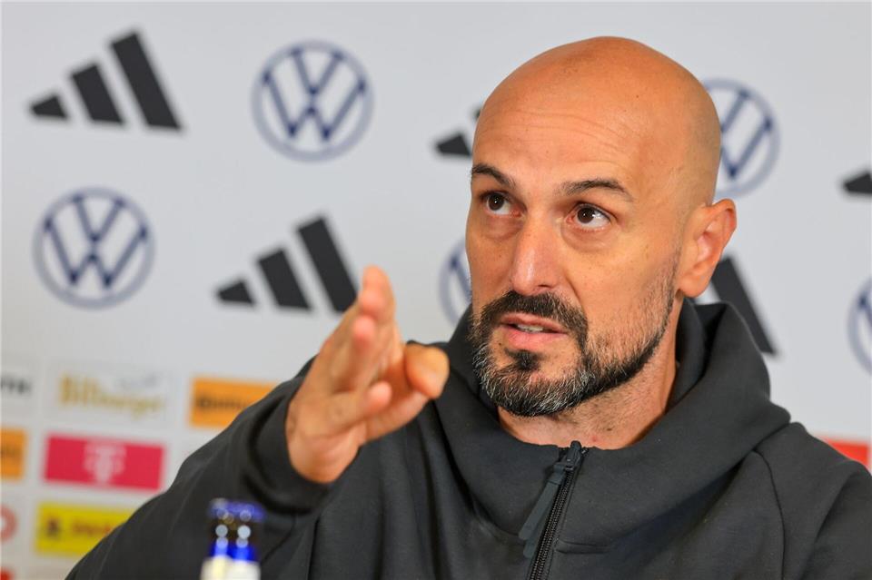 Gibt den Weg für die U21 vor: Trainer Antonio Di Salvo.Jan Woitas/dpa