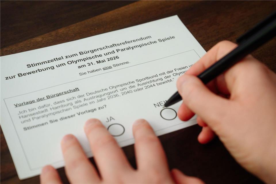 Gibt es ein Ja oder Nein für die Hamburger Bewerbung?Gregor Fischer/dpa