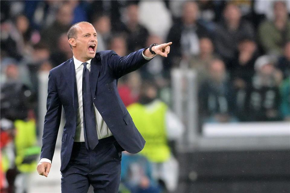 Gibt nun in Neapel die Richtung vor: Massimiliano Allegri. (Archivbild)Tano Pecoraro/LaPresse/AP/dpa