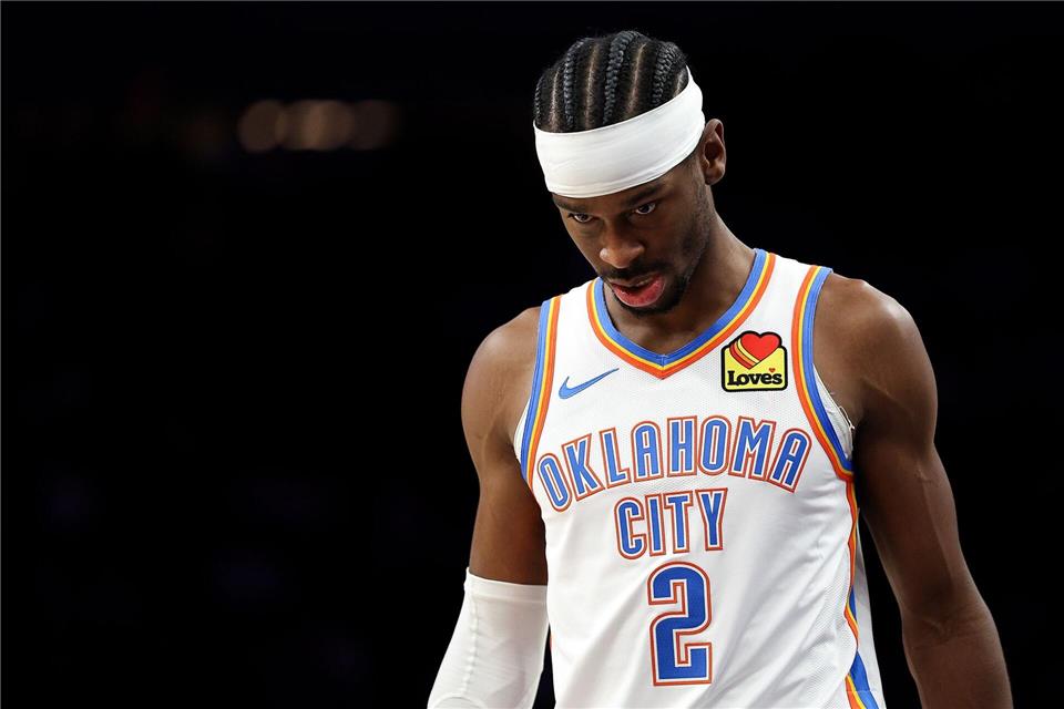 Gilgeous-Alexander gewinnt die Trophäe zum zweiten Mal. (Archivbild)Matt Krohn/AP/dpa