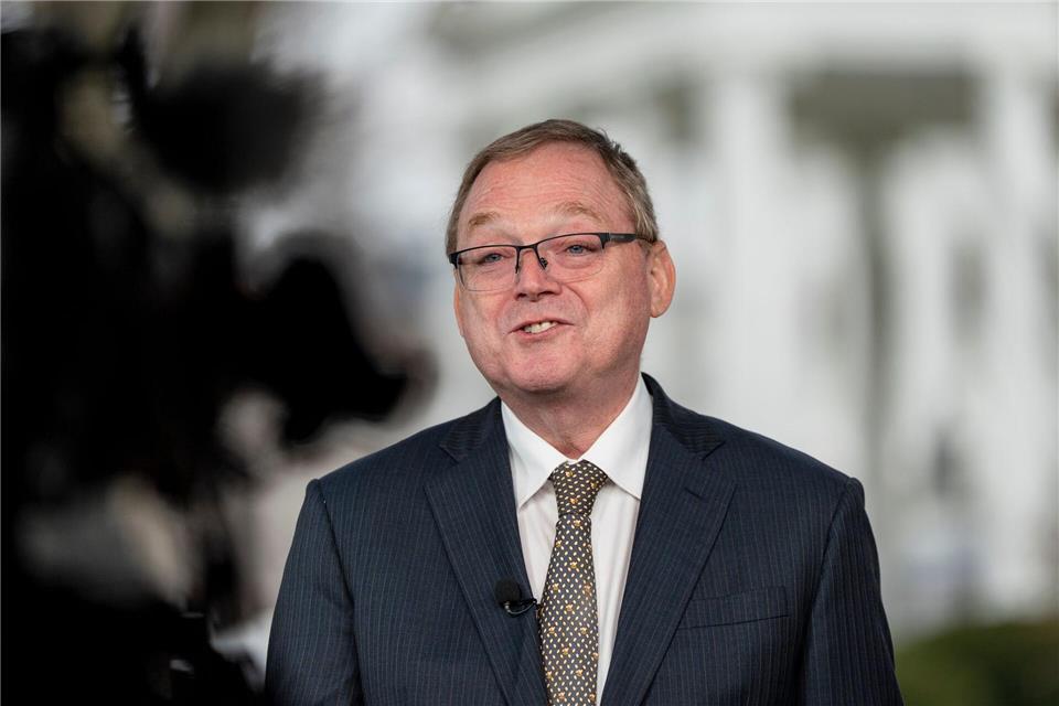 Gilt als Favorit für die Nachfolge des Fed-Chefs: Trump-Berater Kevin Hassett.Alex Brandon/AP/dpa