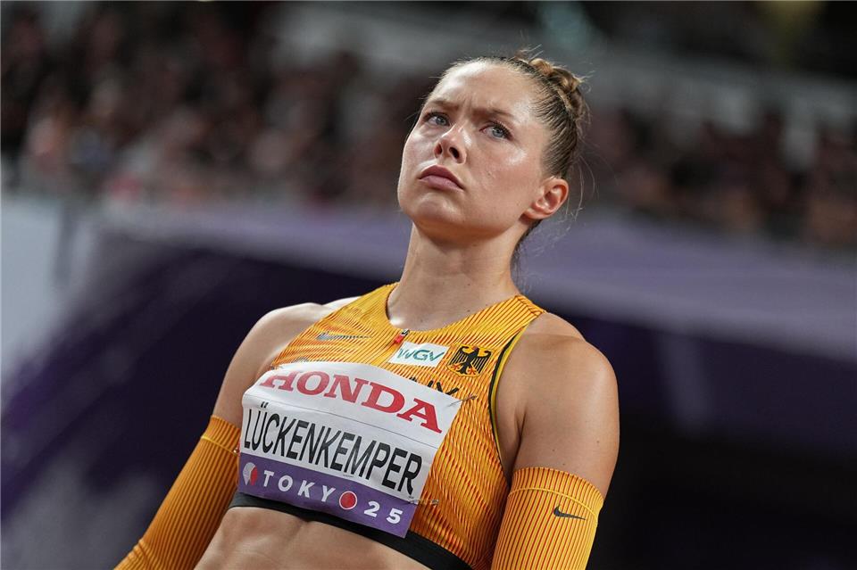 Mihambo bejubelt WM-Silber - Bolt feiert Jamaika-Triumph Gina Lückenkemper verpasste das Finale.Michael Kappeler/dpa