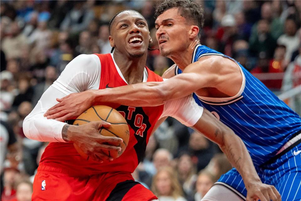 Ging mit den Orlando Magic in Toronto unter: Tristan da Silva (re).Frank Gunn/The Canadian Press/AP/dpa