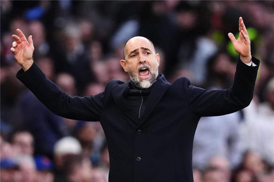 Glücklos: Igor Tudor muss nach knapp sechs Wochen als Interimscoach bei Tottenham Hotspur gehen. (Archivbild)John Walton/PA Wire/dpa