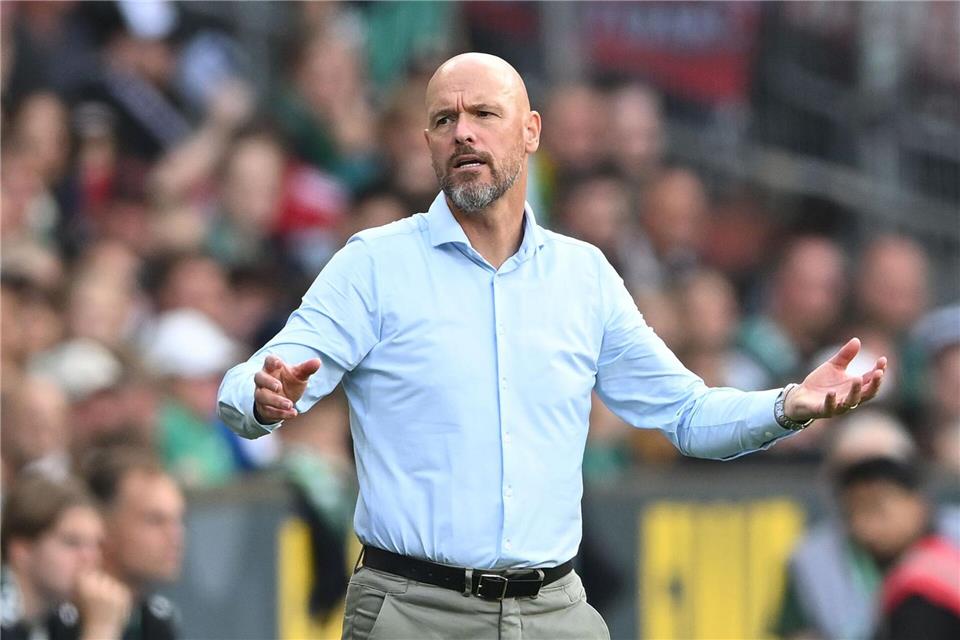 Nach ten-Hag-Fiasko: Hjulmand übernimmt Bayer Leverkusen Glücklos in Leverkusen: Erik ten Hag musste nach nur zwei Monaten wieder gehenCarmen Jaspersen/dpa