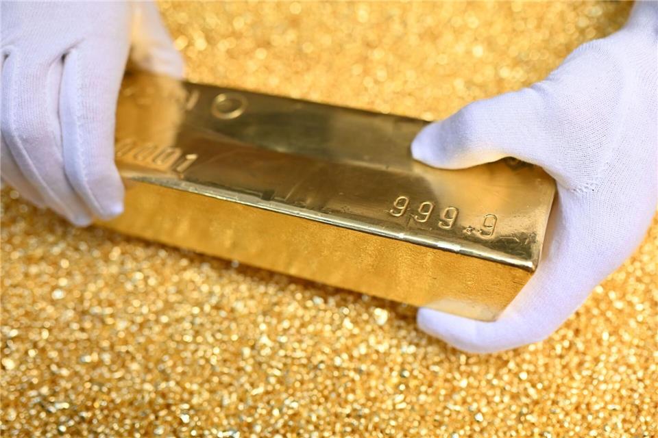 Gold ist unter anderem als Wertanlage beliebt. (Archivbild)Uli Deck/dpa