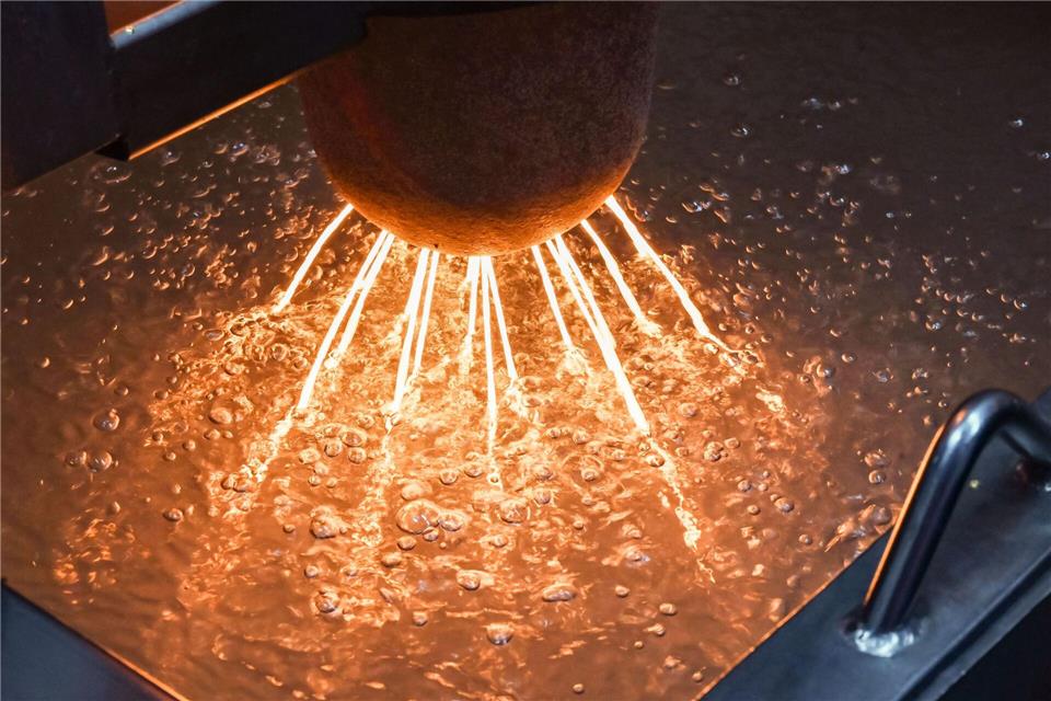 Gold wird recycelt. (Archivbild) Uli Deck/dpa