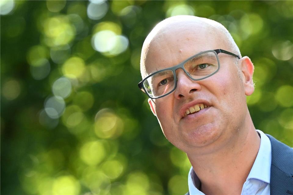 Goldschmidt verlangt mehr Einsatz von Bundeskanzler Merz für Klimaschutz und Klimafolgenanpassung.Lilli Förter/dpa