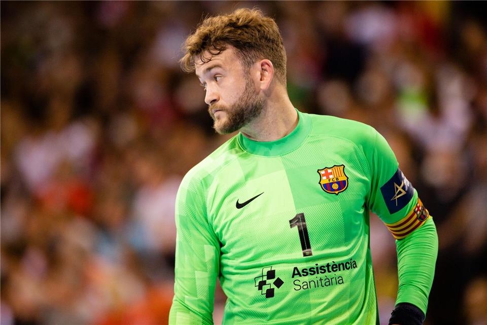 Gonzalo Perez de Vargas spielte erstmals für den THW Kiel.Frank Molter/dpa