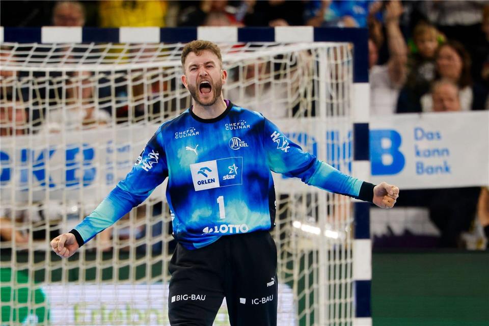 Gonzalo Perez de Vargas und der THW Kiel spielten in Hamburg. (Archivbild)Frank Molter/dpa