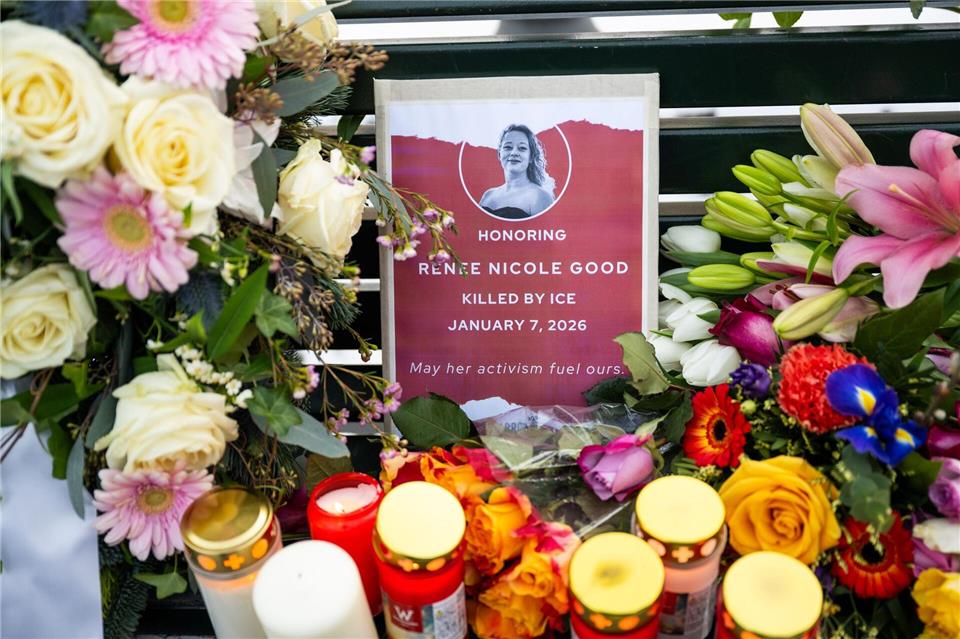 Good wurde von einem Beamten der US-Einwanderungsbehörde ICE erschossen.Christophe Gateau/dpa