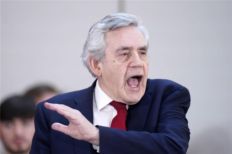Gordon Brown wirft seinem früheren Minister „kompletten Verrat“ vor. (Archivbild)Danny Lawson/PA Wire/dpa
