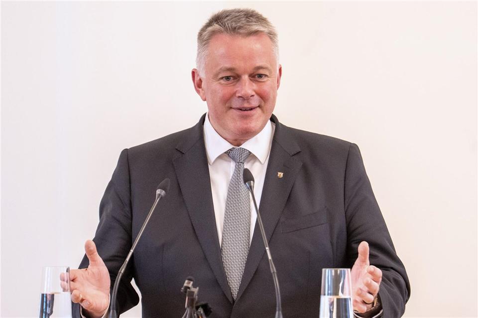 Gordon Schnieder hält seine erste Regierungserklärung. (Archivbild)Andreas Arnold/dpa